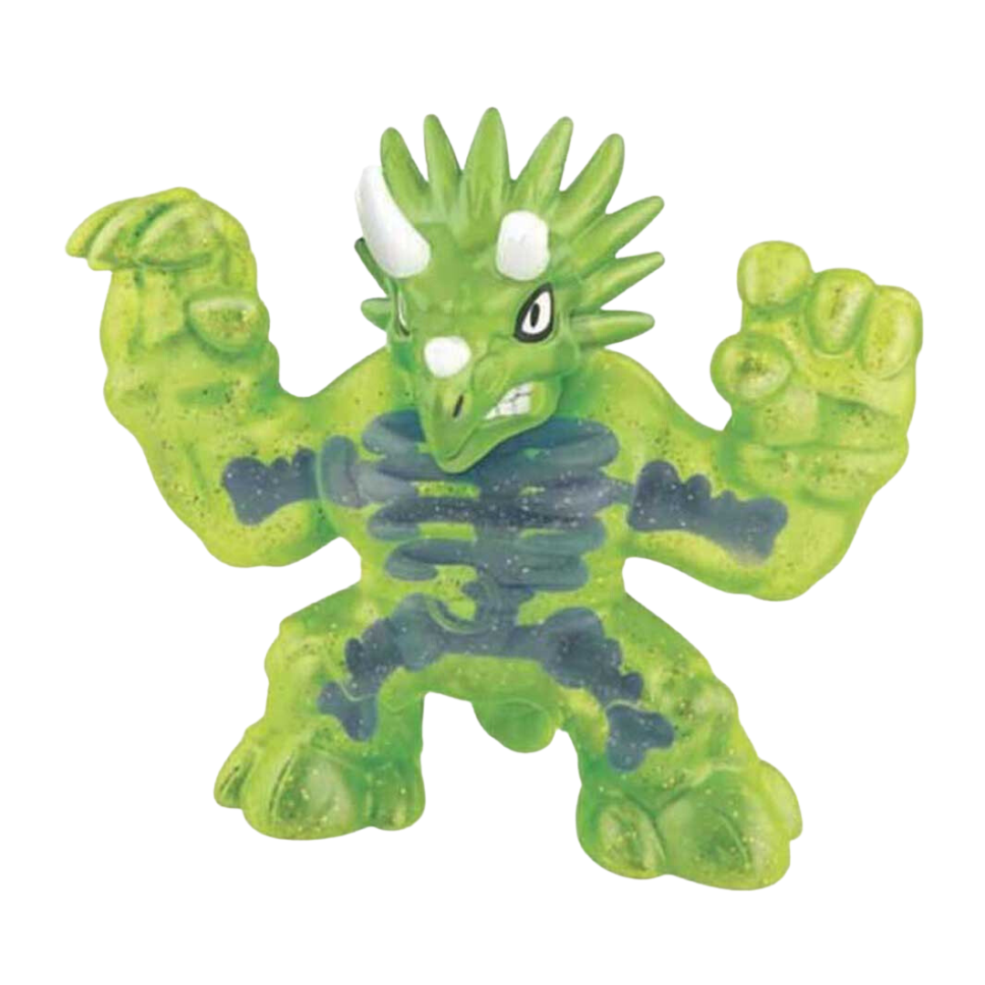 גו ג'יט זו - בובה נמתחת - סטרץ' Dino X-RAY טריטופס - Goo Jit Zu