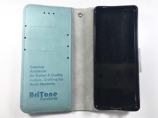 מגן ספר BriTone לשיאומי +XIAOMI QIN 1S בצבע תורכיז