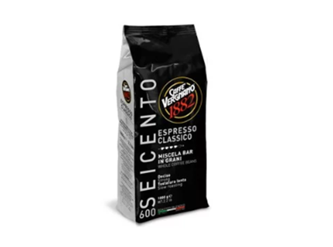 פולי קפה 1 ק"ג 60% ערביקה 40% רובוסטה ESPRESSO CLASSICO 600 פולי קפה 1 ק"ג 60% ערביקה 40% רובוסטה ESPRESSO CLASSICO 600