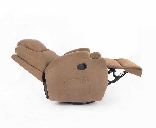 כורסאת טלוויזיה מתנדנדת מעוצבת יוקרתית דגם פרו צבע חום כורסאת טלוויזיה מתנדנדת מעוצבת יוקרתית דגם פרו צבע חום