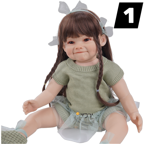 בובה מציאותית ענקית 60 ס"מ - מגוון דגמים לבחירה