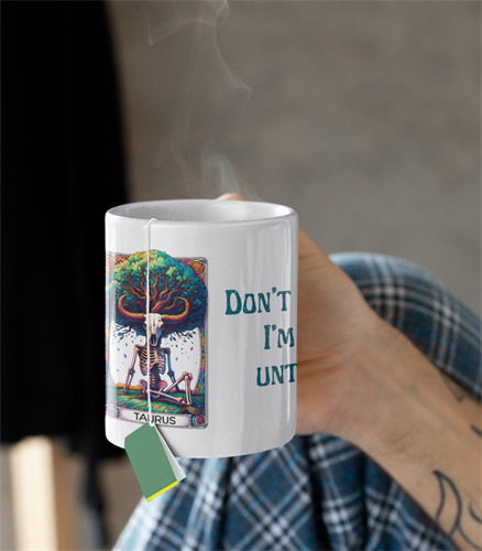 ספל זודיאק שור עם אפשרות להוספת שם בהתאמה אישית