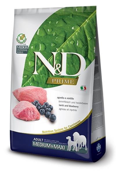 N&D פריים כבש כלב מדיום 12 קג Natural&Delicious
