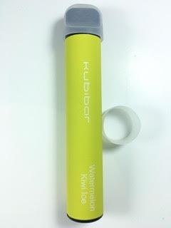 סיגריה אלקטרונית חד פעמית כ 1500 שאיפות Kubibar Disposable 20mg בטעם אבטיח קיווי Watermelon Kiwi Ice