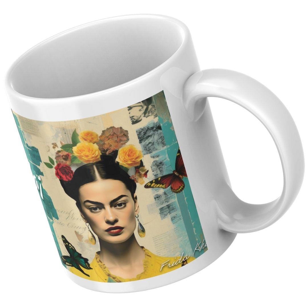 ספל פרידה קאלו צבעוני – Viva La Vida | אמנות, עוצמה וחיים