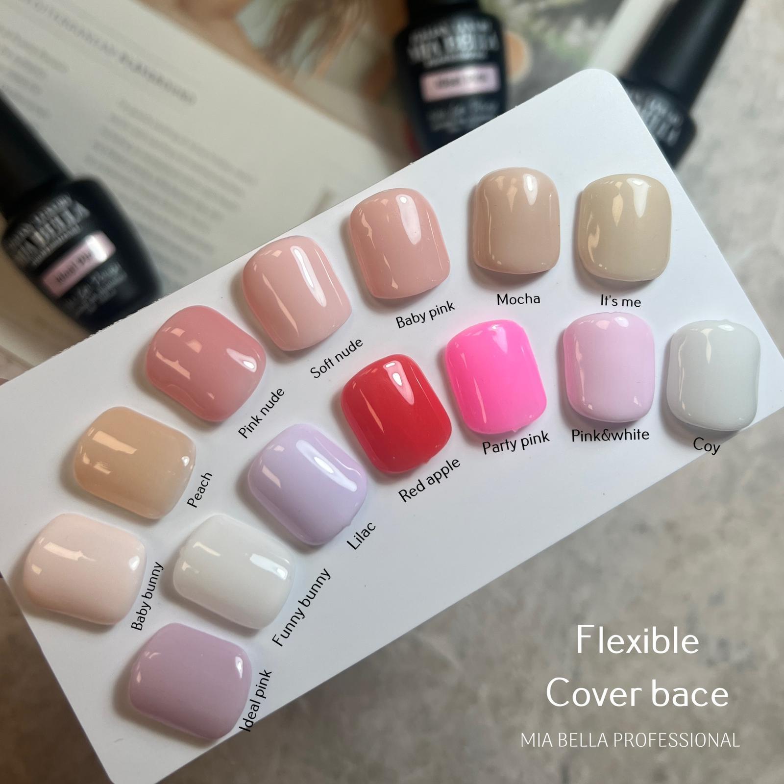Flexible cover base- pink nude