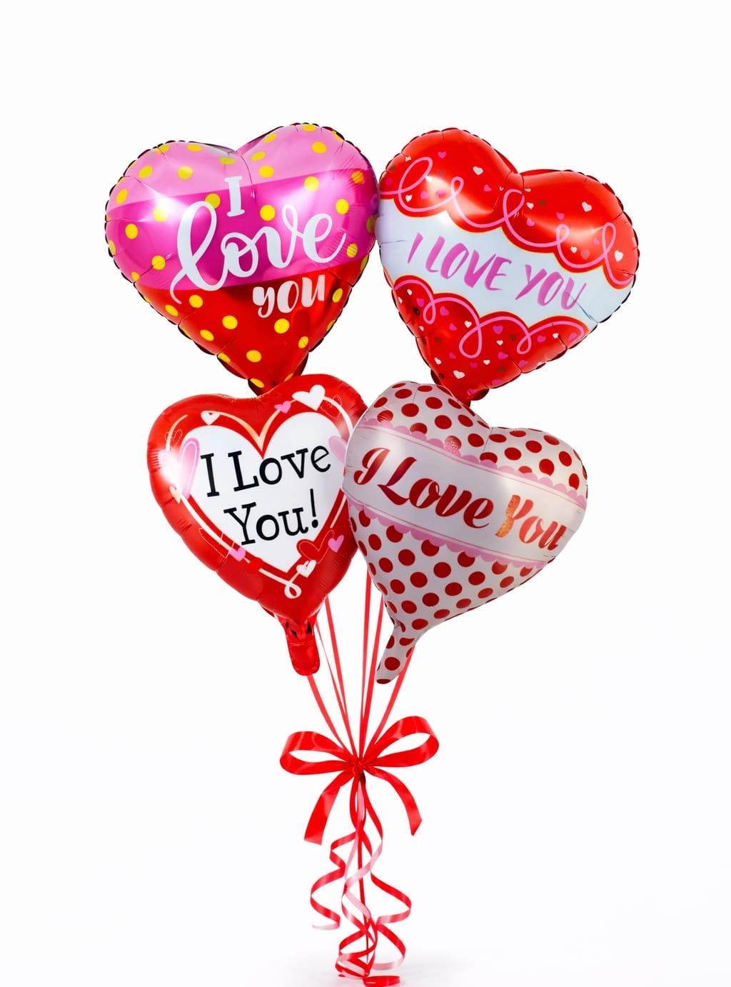 זר בלוני אהבה