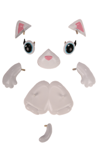 מנורת לילה-פלייברייטס חתול 9 חלקים