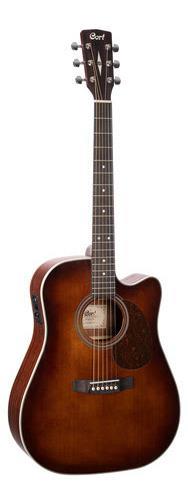 גיטרה אקוסטית מוגברת CORT MR500E BR CUTWAY