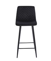 כסא בר מעוצב דגם נורמן צבע שחור