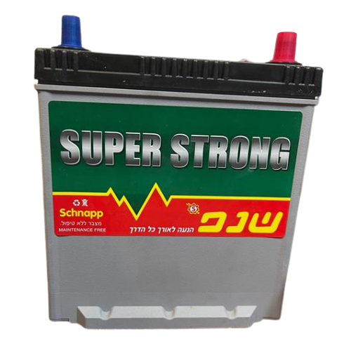 מצבר שנפ לרכב 40A עם תפס למטה