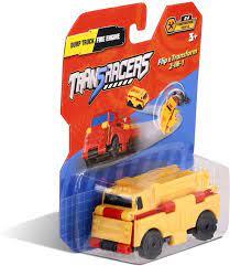 טרנסרייסר- 2 ב-1 משאית עפר וכבאית טרנסרייסר- 2 ב-1 משאית עפר וכבאית