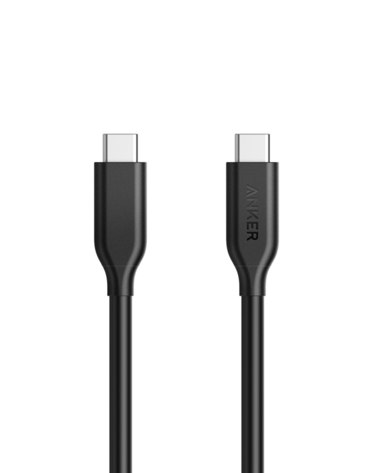 כבל Anker Powerline USB-C TO USB-C שחור