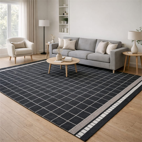 שטיח דגם- YORK  שחור