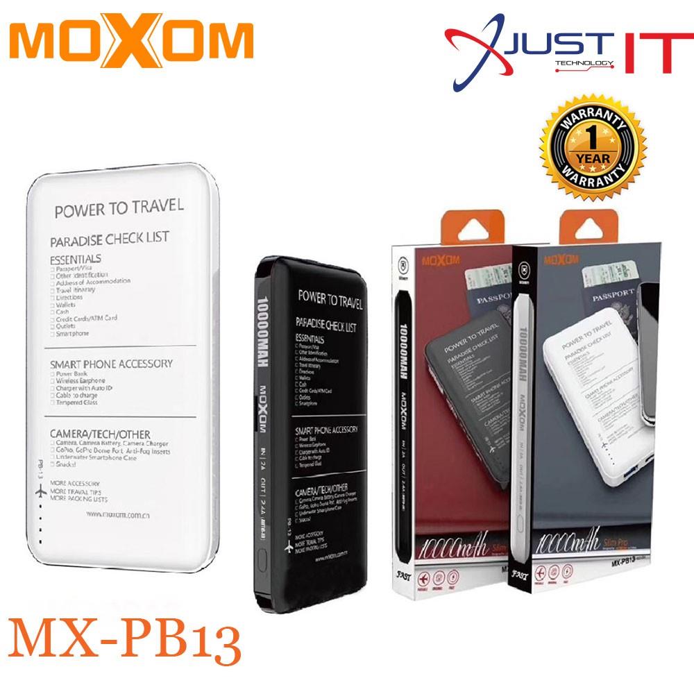 MOXOM10000MAH POWER BANK  סוללה לטעינה