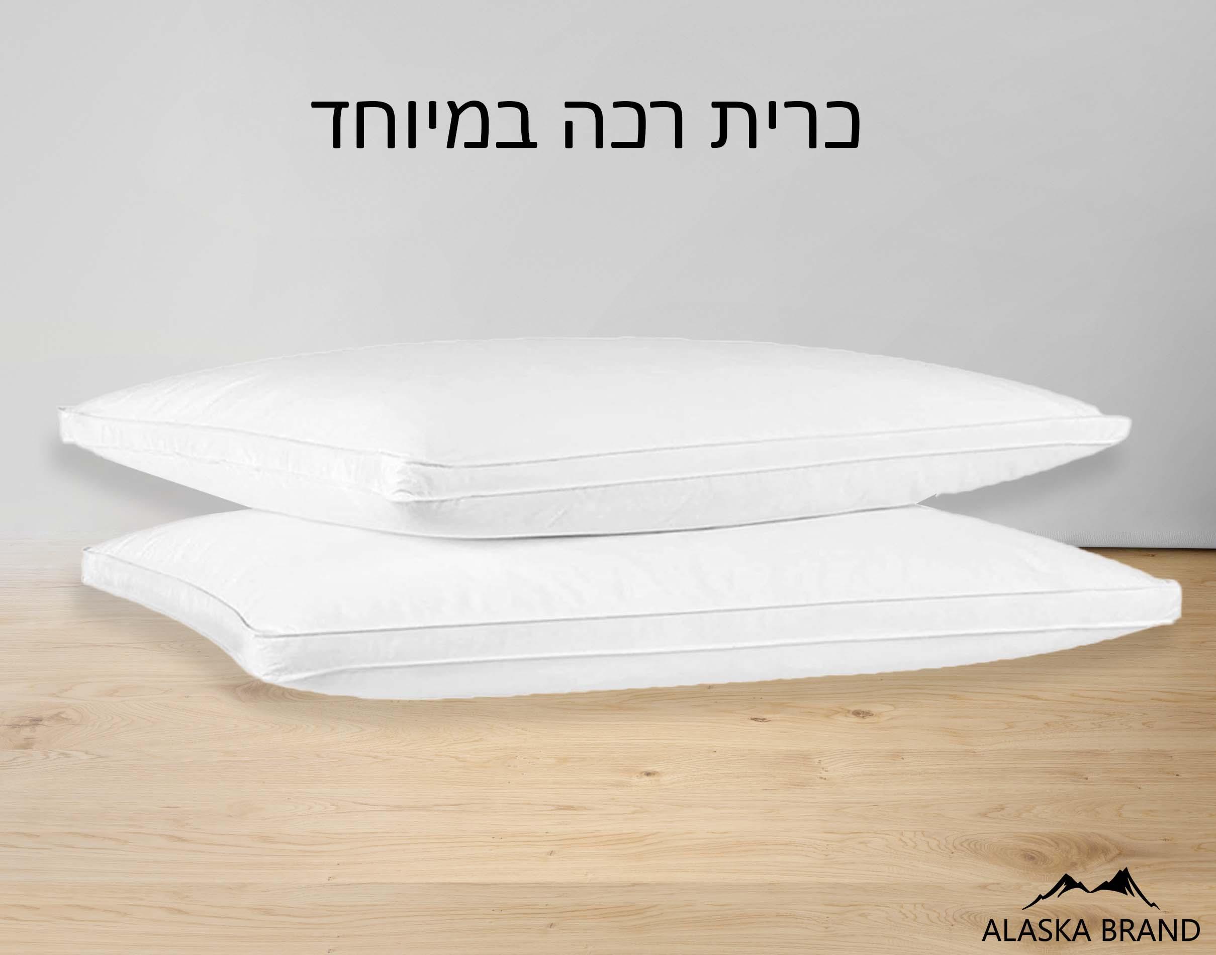 כרית שינה דקה במיוחד דגם פלטינה Platina רכה דגם T (מבצע 2 ב229)