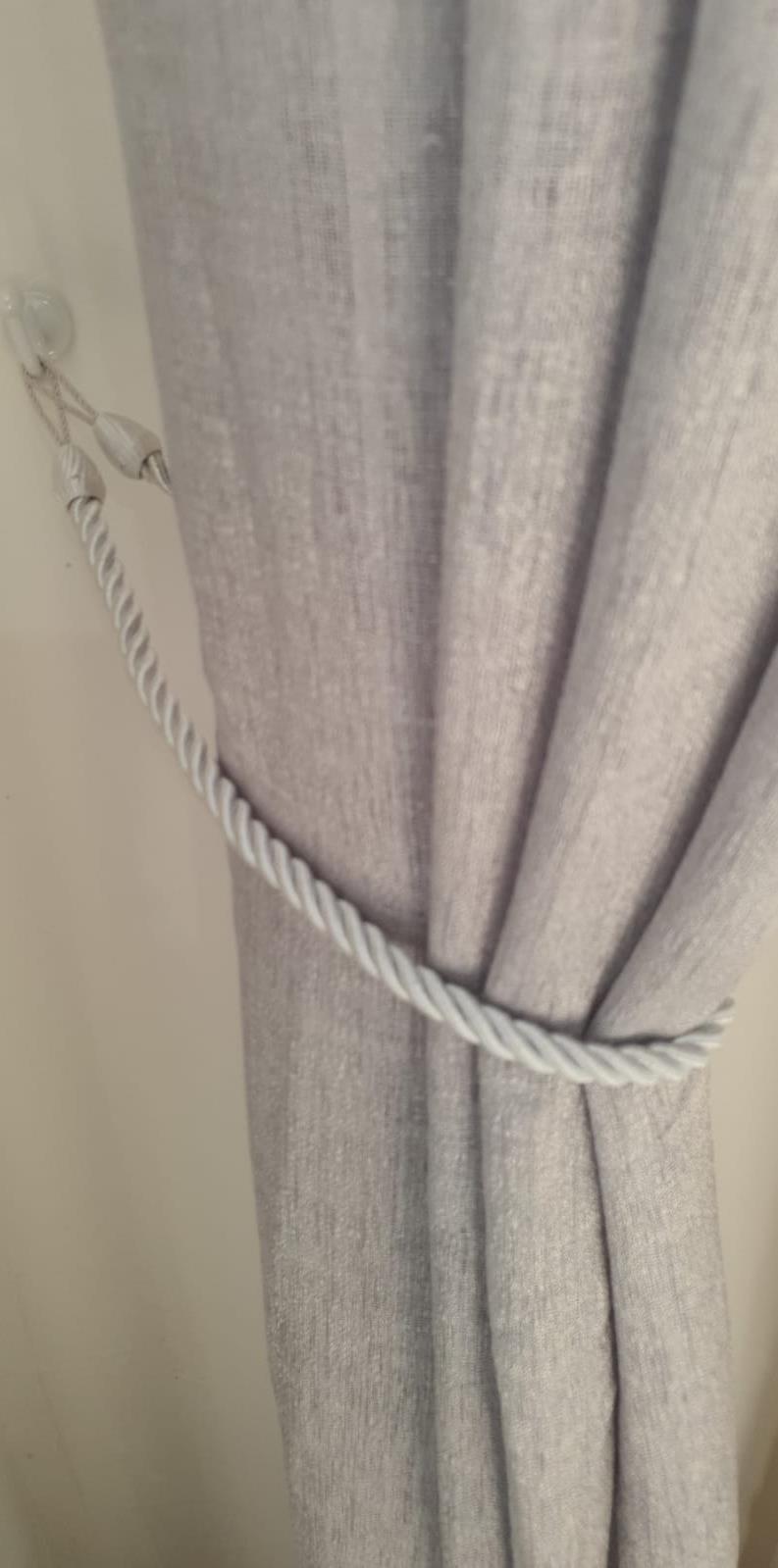 זוג חבקים לוילונות יוקרתיים ב3 צבעים שונים