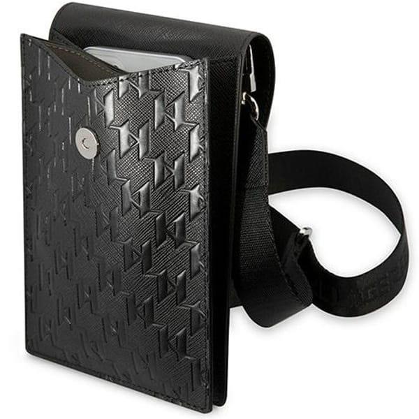 karl lagerfeld wallet bag שחור לוגו