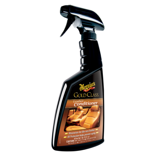 ספריי קונדישינר משמר ומגן ריפודי עור - LEATHER CONDITIONER מבית MEGUIAR'S | תכולה 473 מ"ל