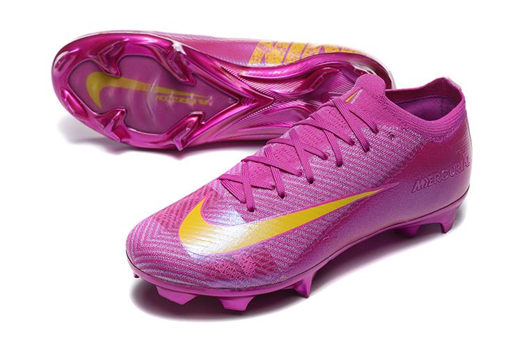 נעלי כדורגל Nike Air Zoom Mercurial Elite FG ורוד צהוב