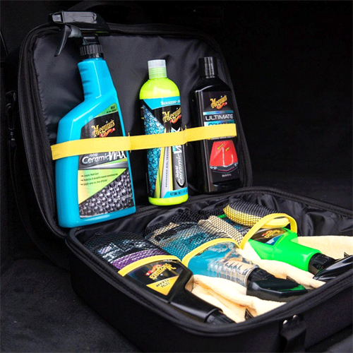 מזוודת תיק אחסון ציוד - Soft Shell Car Care Organizer (CV) מבית MEGUIAR'S