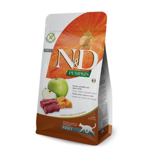 N&D דלעת צבי חתול 1.5 קג Natural&Delicious