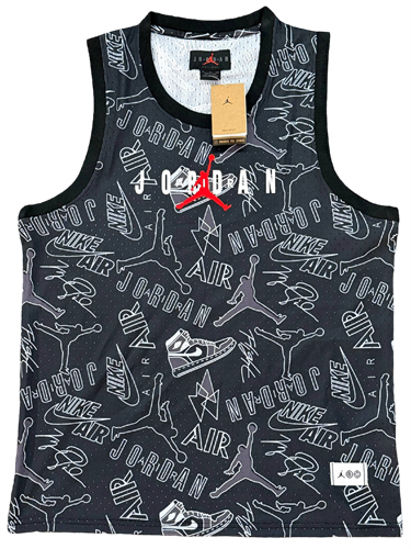 גופיית אייר ג'ורדן Jordan שחור אפור