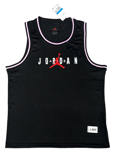 גופיית אייר ג'ורדן Air Jordan שחור ורוד