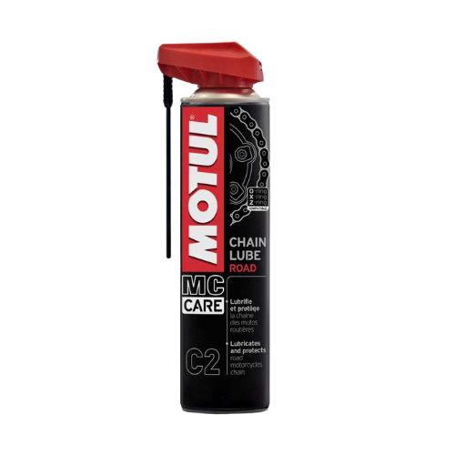 ספריי חומר ניקוי שרשרת לאופנוע MC CARE CHAIN LUBE ROAD C2 מבית MOTUL