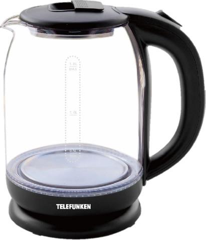 קומקום זכוכית 1.8 ליטר TELEFUNKEN