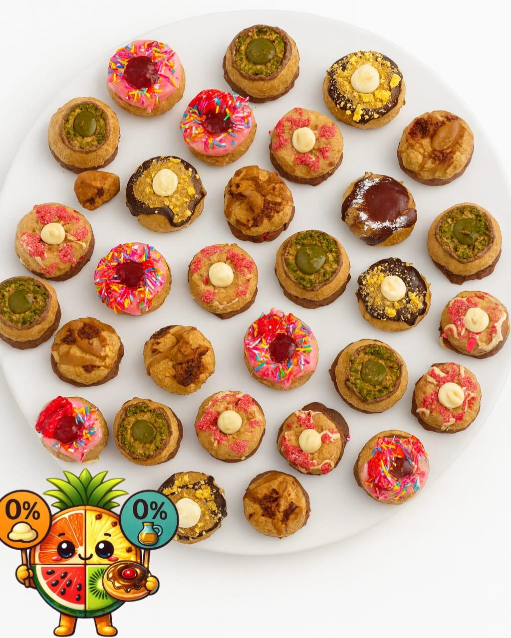 סופגניות 0% בצק 100% חשק - XL