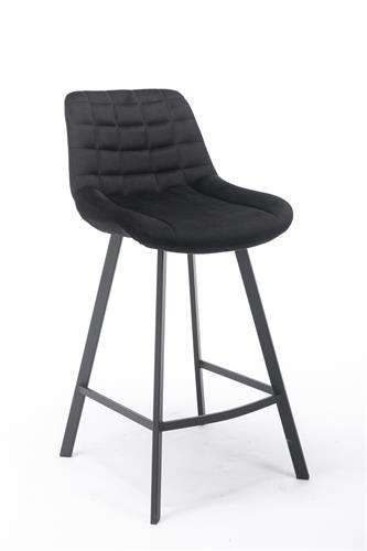 כסא בר מעוצב דגם ניס צבע שחור