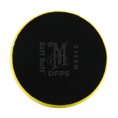 ספוג צהוב לפוליש - DA FOAM POLISHING DISC 6 מבית MEGUIAR'S | גודל 6 אינץ'