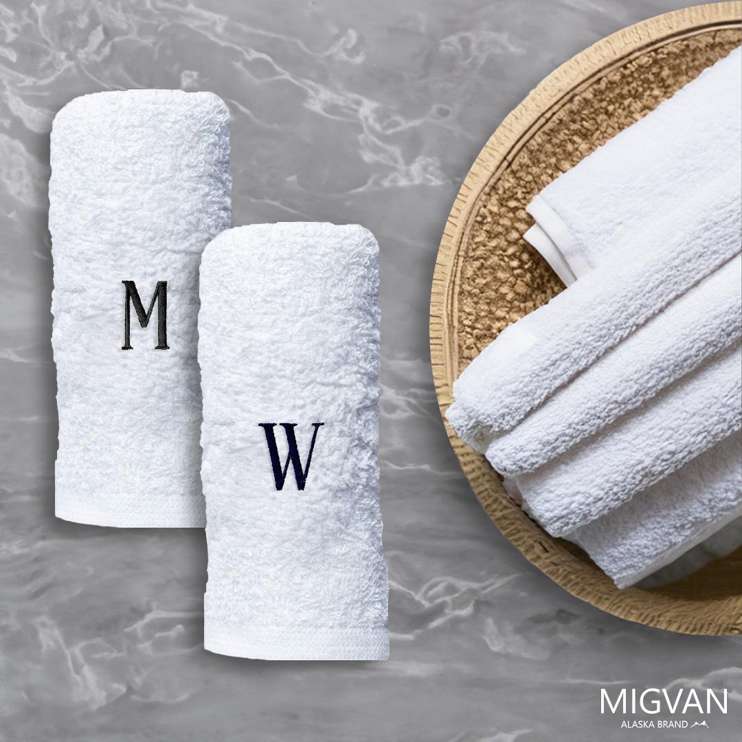 מגבת ידיים 30X30 / 30X50 בתוספת רקמה אישית