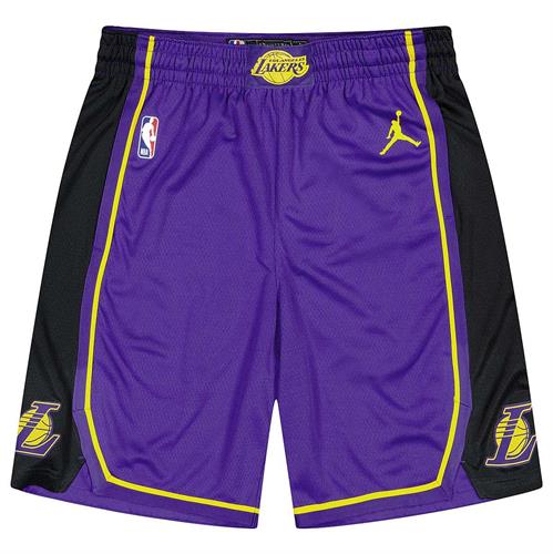 מכנסי לייקרס שחור סגול NBA