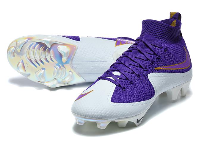 נעלי כדורגל Nike Zoom Superfly 9 Elite FG סגול לבן