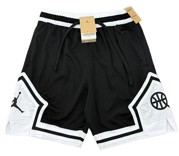 מכנסי אייר ג'ורדן Air Jordan לבן שחור