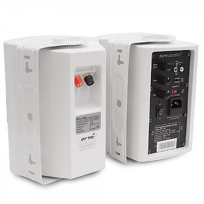 רמקולים מדפים מוגברים זוג צבע לבן מט משלוח חינם! רמקולים מדפים מוגברים זוג צבע לבן מט משלוח חינם!