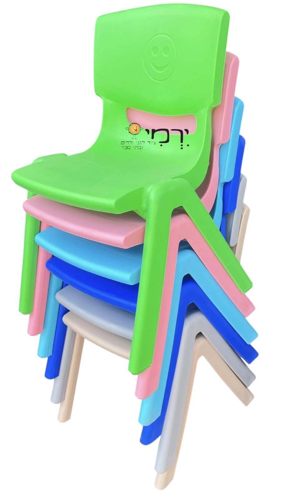 כיסא פלסטיק יצוק - בגבהים וצבעים שונים