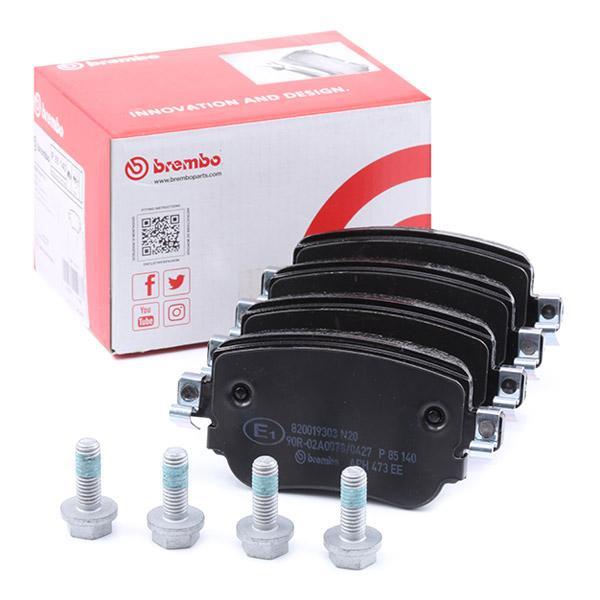 סט רפידות בלם אחורי סקודה אוקטביה מבית Brembo