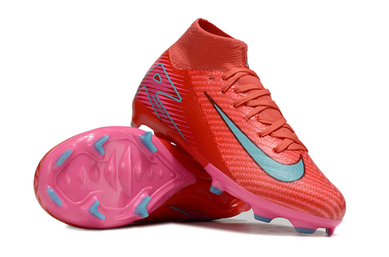 נעלי כדורגל ילדים Nike Air Zoom Mercurial Elite FG אדום כחול