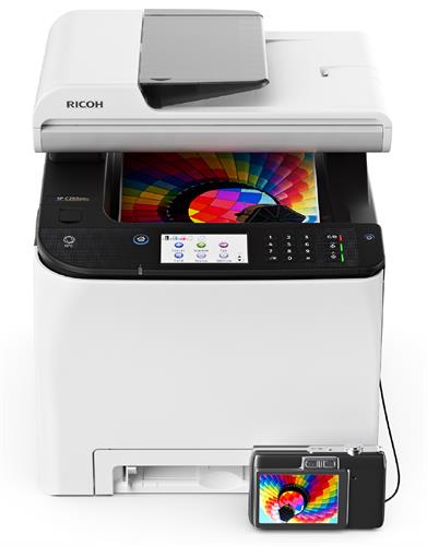מדפסת משולבת לייזר צבעונית ריקו SP-C261SFNw