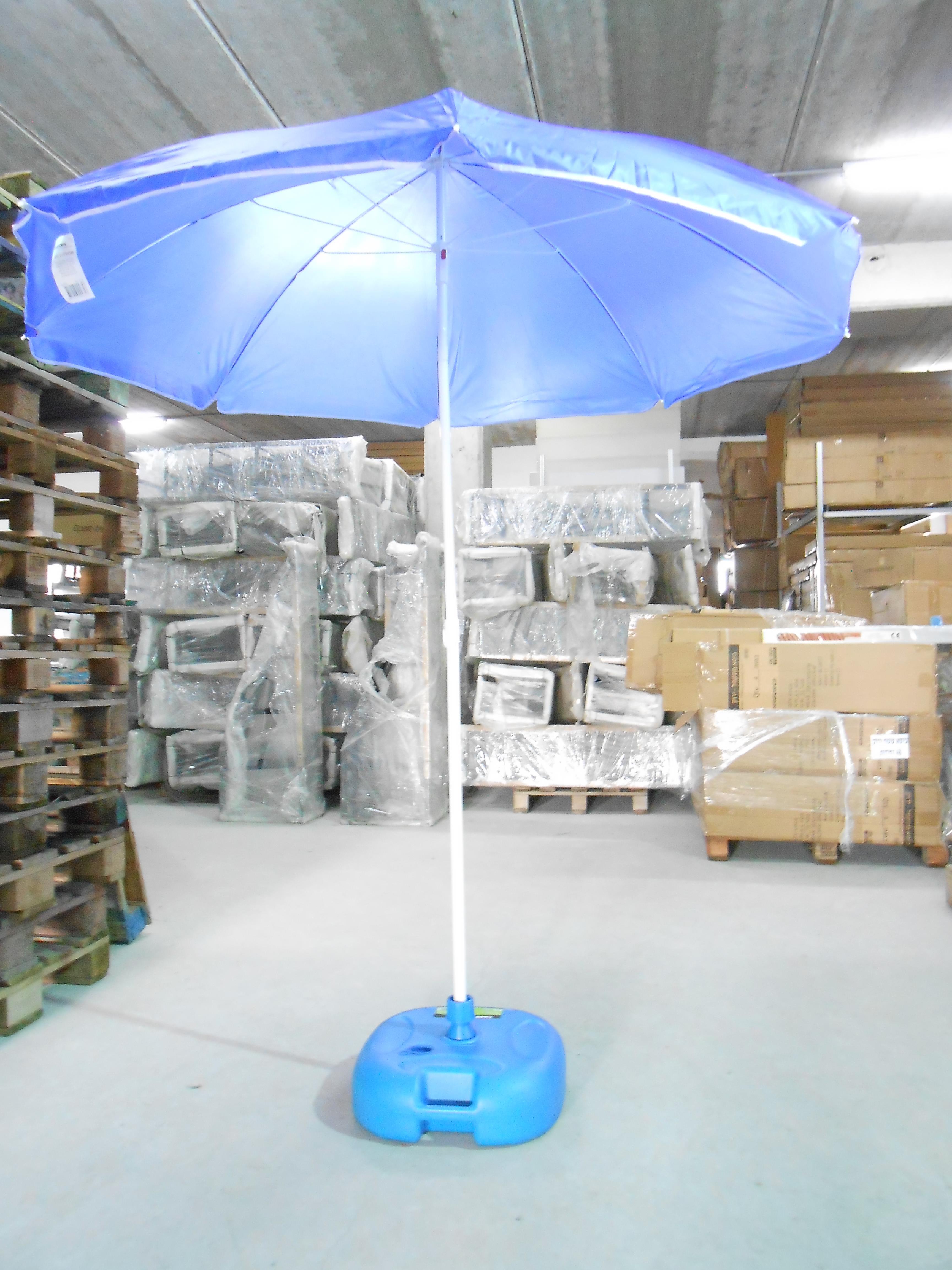 שמשיה 2 מטר צבע כחול ­ללא בסיס קמפינג לייף