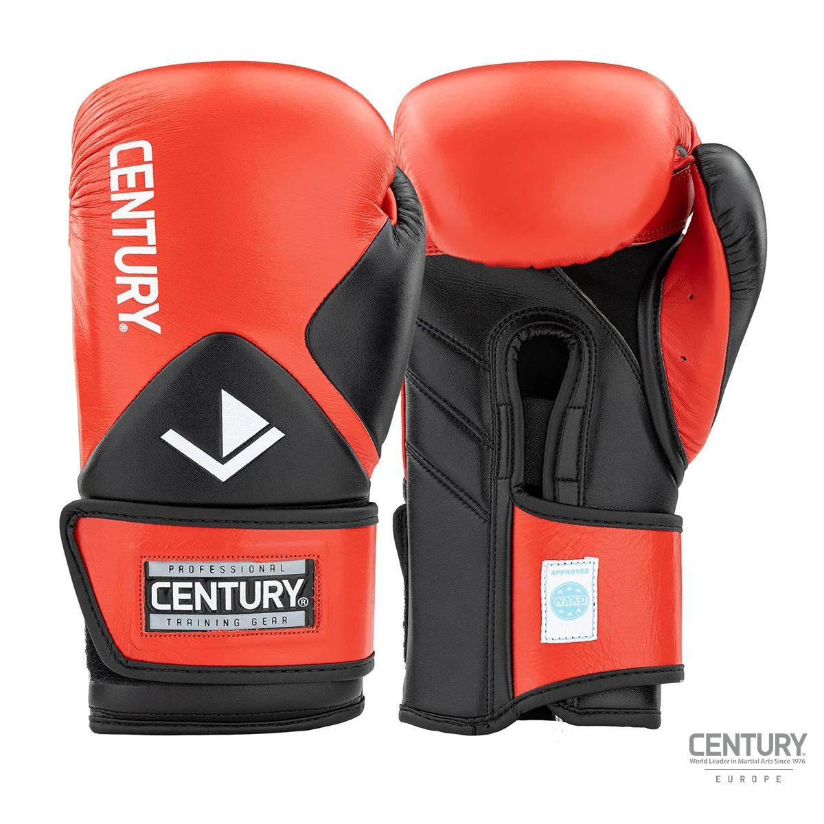 כפפות קיקבוקסינג מעור CENTURY CREED R  - WAKO