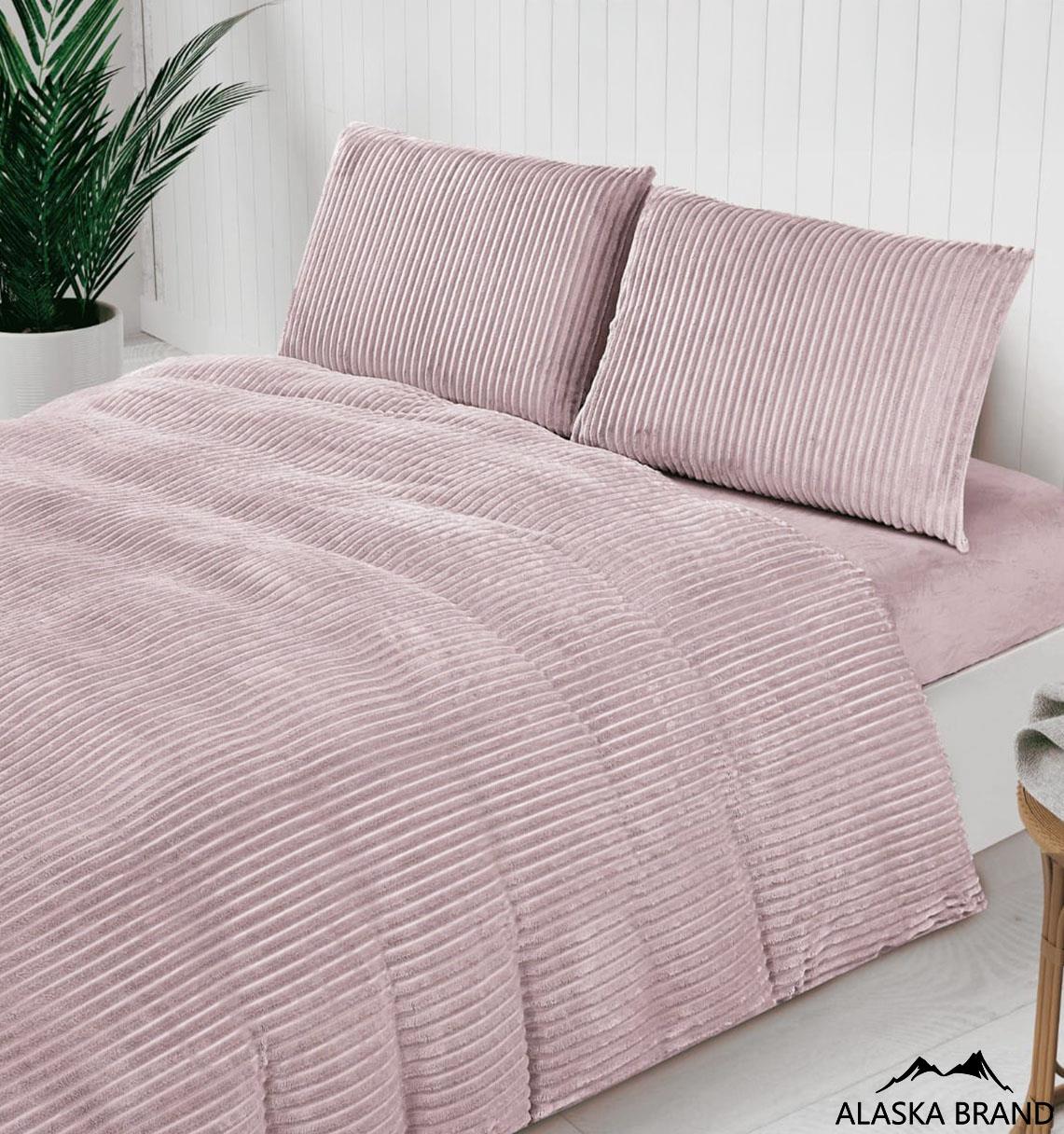 מצעי 100% פלנל רך ומחמם במיוחד | דגם אלונה פודרה