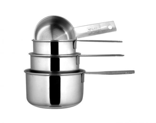 סט כוסות מידה נירוסטה