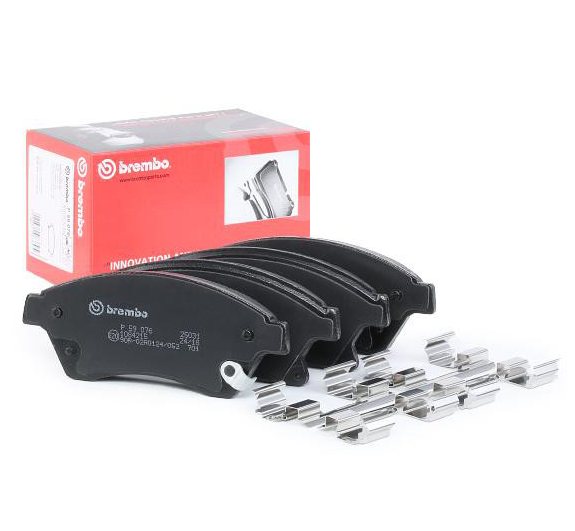 סט רפידות בלם שברולט קרוז ואופל אסטרה (קדמי) מבית Brembo