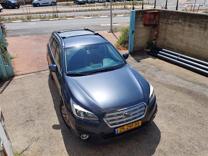 סובארו אאוטבק גגון פסי רוחב לרכב עם פסי אורך מקורי צמוד גג אלומינים אווירודינמי ושקט קמפינג לייף