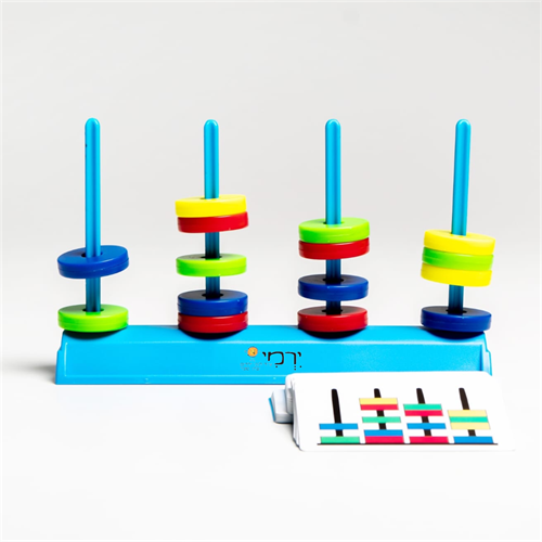 השחלת טבעות מגנטיות לפי דגם