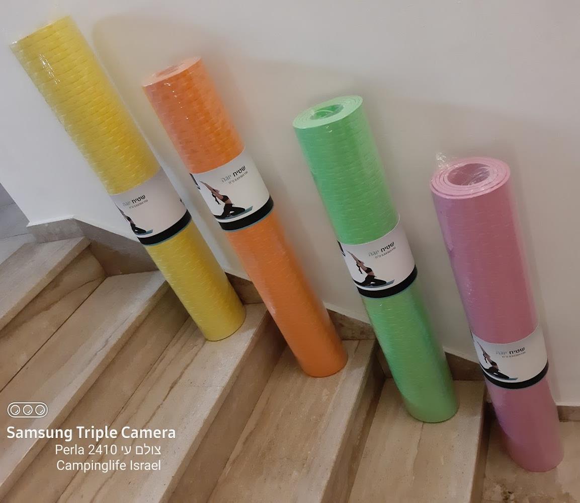 מזרן שטיח יוגה סגול 0.8 ממ 1.9 מטר אורך 90 סמ' רוחב לפילאטיס והתעמלות LATEX&PVC FREE מזרן שטיח יוגה סגול 0.8 ממ 1.9 מטר אורך 90 סמ' רוחב לפילאטיס והתעמלות LATEX&PVC FREE